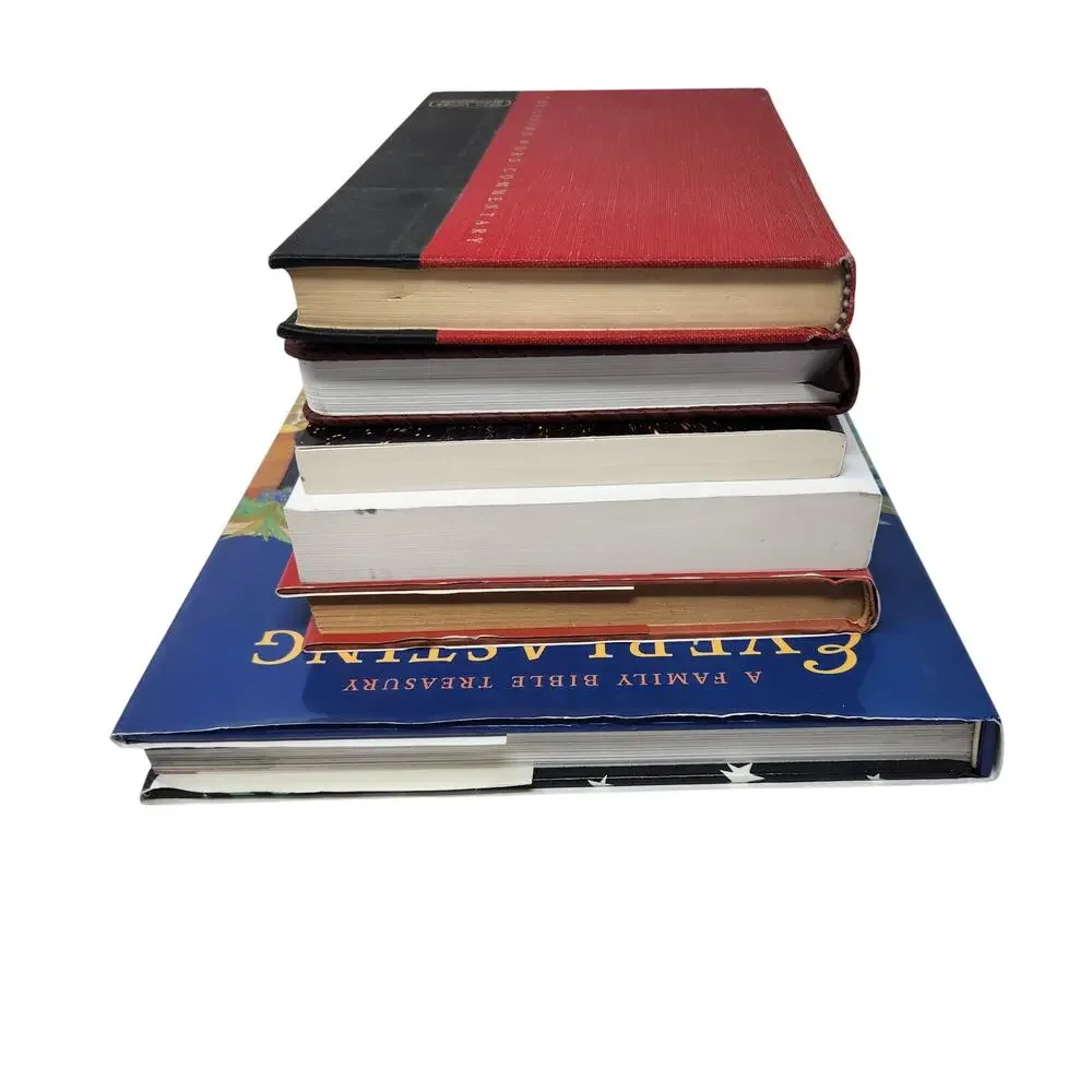 Lot Of 6 Assorted Christian Christianity Religious Book Bundle with 2017 Journal